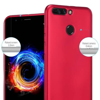 Honor 8 PRO Suojakuori Kotelo (Punainen)
