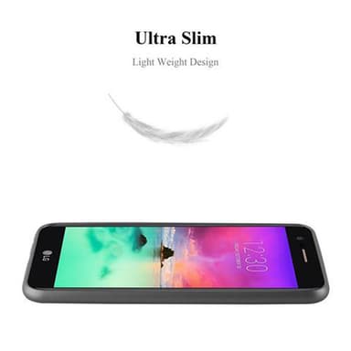 LG K10 2017 Suojakuori Kotelo (harmaa)