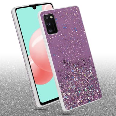 Samsung Galaxy A41 Suojakuori Kotelo (Violetti)
