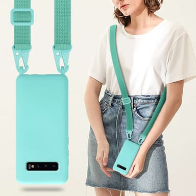Suojakuori Samsung Galaxy S10 PLUS Kotelo (Turkoosi)