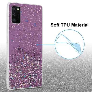 Samsung Galaxy A41 Suojakuori Kotelo (Violetti)