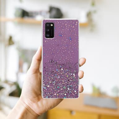 Samsung Galaxy A41 Suojakuori Kotelo (Violetti)