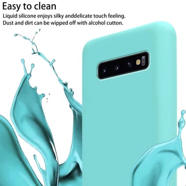 Suojakuori Samsung Galaxy S10 PLUS Kotelo (Turkoosi)
