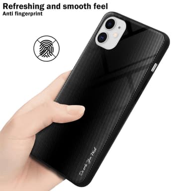 iPhone 11 Suojakuori Kotelo (Musta)