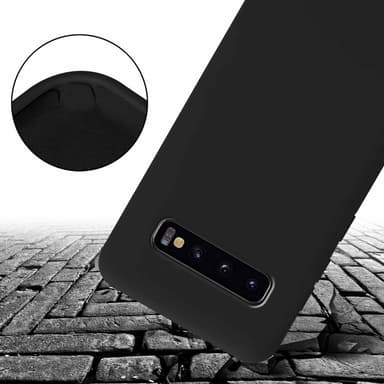 Suojakuori Samsung Galaxy S10 PLUS Kotelo (Musta)