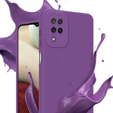 Samsung Galaxy A12 / M12 Suojakuori Kotelo (Violetti)