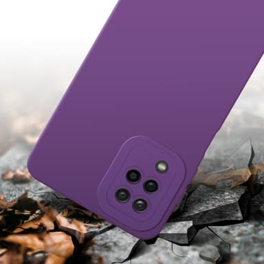 Samsung Galaxy A12 / M12 Suojakuori Kotelo (Violetti)