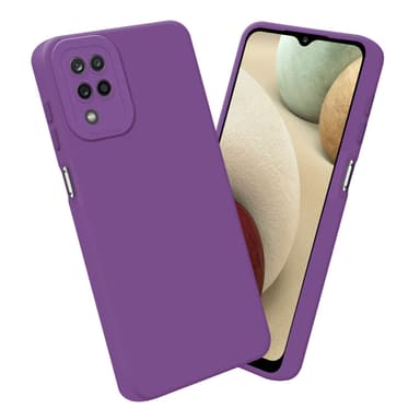 Samsung Galaxy A12 / M12 Suojakuori Kotelo (Violetti)