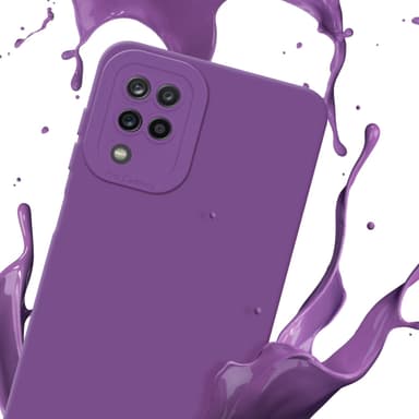 Samsung Galaxy A12 / M12 Suojakuori Kotelo (Violetti)