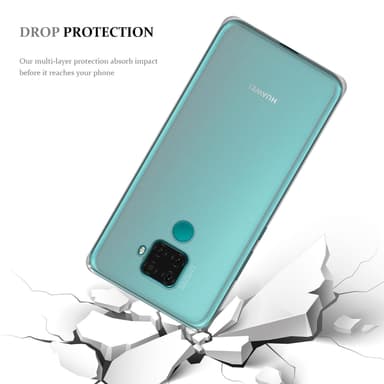 Huawei MATE 30 LITE Suojakuori Kotelo (Läpinäkyvä)
