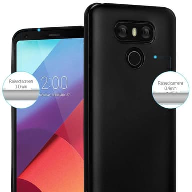 LG G6 Suojakuori Kotelo (Musta)