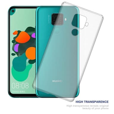 Huawei MATE 30 LITE Suojakuori Kotelo (Läpinäkyvä)