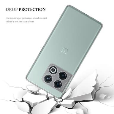 OnePlus 10 PRO 5G Suojakuori Kotelo (Läpinäkyvä)