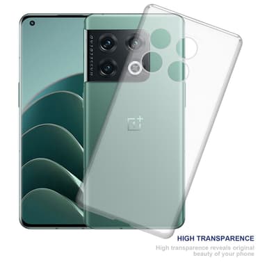 OnePlus 10 PRO 5G Suojakuori Kotelo (Läpinäkyvä)