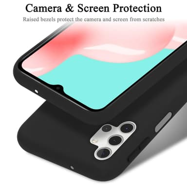Samsung Galaxy A32 5G Suojakuori Kotelo (Musta)