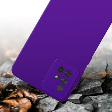 Samsung Galaxy A71 4G Suojakuori Kotelo (Violetti)