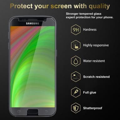 Samsung Galaxy S7 3x Suojakalvo Karkaistu lasi