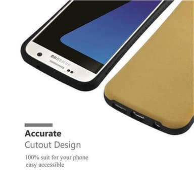 Samsung Galaxy S7 Suojakuori Kotelo (Ruskea)