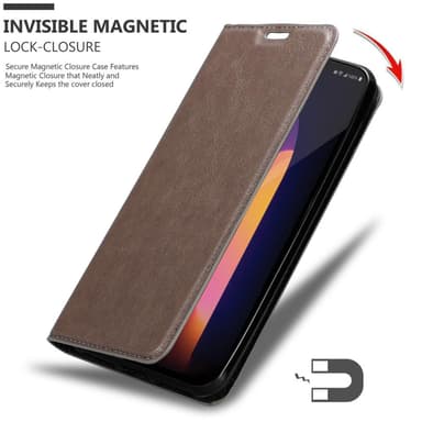 LG V60 ThinQ Suojakuori Lompakkokotelo (Ruskea)