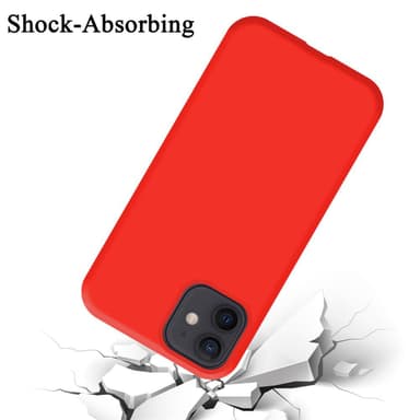 iPhone 12 MINI Suojakuori Kotelo Case (Punainen)