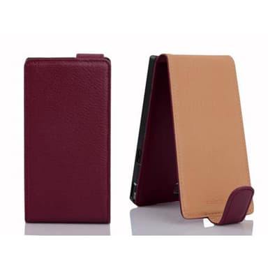 Huawei ASCEND G610 Suojakuori Lompakkokotelo (Violetti)