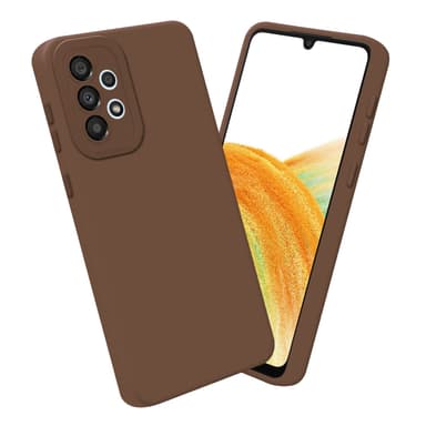 Samsung Galaxy A32 4G Suojakuori Kotelo (Ruskea)