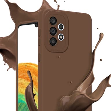 Samsung Galaxy A32 4G Suojakuori Kotelo (Ruskea)