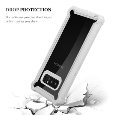 Samsung Galaxy NOTE 8 Suojakuori Kotelo (harmaa)