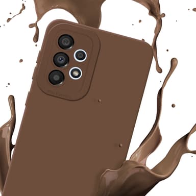 Samsung Galaxy A32 4G Suojakuori Kotelo (Ruskea)