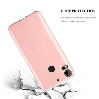 HTC Desire 10 PRO Suojakuori Kotelo (Vaaleanpunainen)