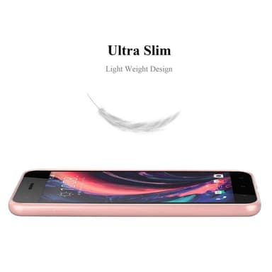 HTC Desire 10 PRO Suojakuori Kotelo (Vaaleanpunainen)