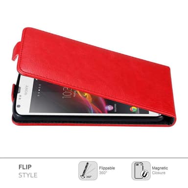 Sony Xperia SP Suojakuori Lompakkokotelo (Punainen)