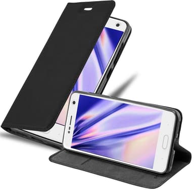 ZTE Blade V8 Suojakuori Lompakkokotelo (Musta)
