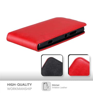 Sony Xperia SP Suojakuori Lompakkokotelo (Punainen)