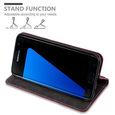Samsung Galaxy S7 EDGE Suojakuori Case (Punainen)