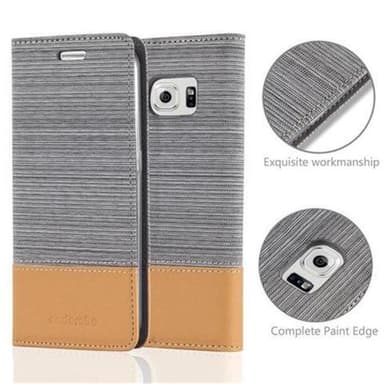 Samsung Galaxy S6 EDGE Suojakuori Lompakkokotelo