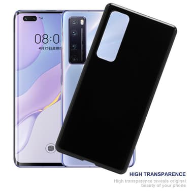 Huawei NOVA 7 PRO 5G Suojakuori Kotelo (Musta)