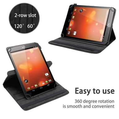 LG G Pad 8.3 Suojakuori Kotelo (Musta)