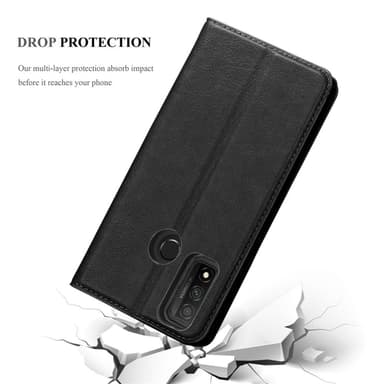 Huawei P SMART 2020 Suojakuori Lompakkokotelo (Musta)
