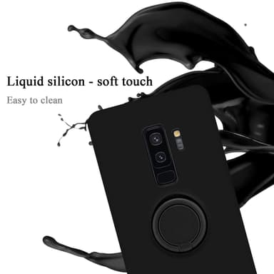 Samsung Galaxy S9 PLUS Suojakuori Kotelo (Musta)
