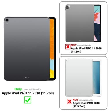 iPad PRO 11 2018 (11 tuumaa) Suojakuori Lompakkokotelo