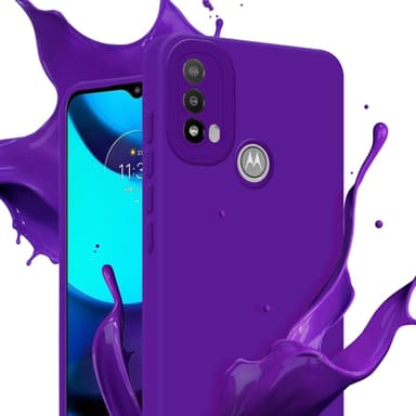 Motorola MOTO E20 Suojakuori Kotelo (Violetti)
