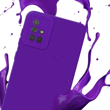 Samsung Galaxy A71 4G Suojakuori Kotelo (Violetti)