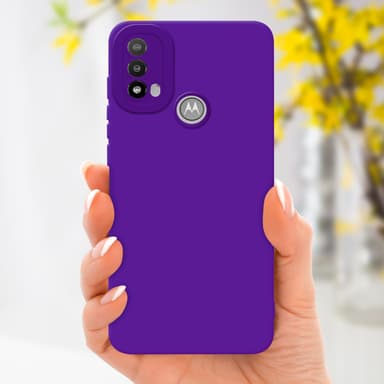 Motorola MOTO E20 Suojakuori Kotelo (Violetti)
