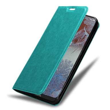 Nokia G10 / G20 Suojakuori Lompakkokotelo (Turkoosi)
