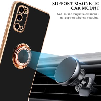 Samsung Galaxy S20 Suojakuori Kotelo (Musta)