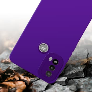 Motorola MOTO E20 Suojakuori Kotelo (Violetti)