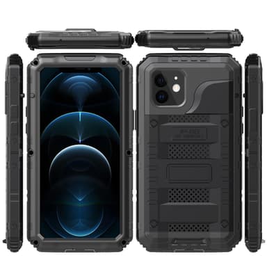 iPhone 12 Suojakuori Kuoret (Musta)