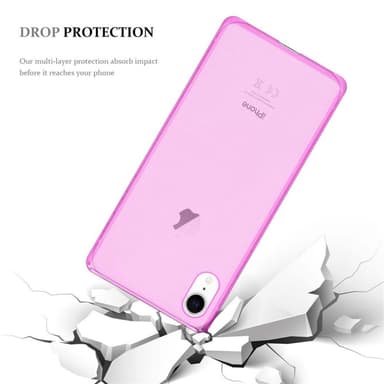 iPhone XR Suojakuori Kotelo (Vaaleanpunainen)