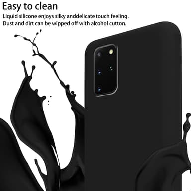 Suojakuori Samsung Galaxy S20 PLUS Kotelo (Musta)